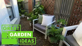 We Give this Small Garden a COMPLETE Makeover in Less Than A Day | GARDEN | Great Home Ideas