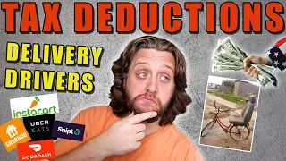 What Tax Deductions Can You Take As A Delivery Driver?? (DoorDash, Grubhub. Uber Eats, Instacart)