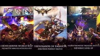 Legacy of Heroes EternityWings - Gameplay [Open World MMORPG] Android/IOS