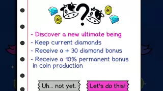 How To Unlock A New Ultimate Being In Cow Evolution!