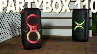 JBL Partybox 110 Review - A Refined Partybox 100