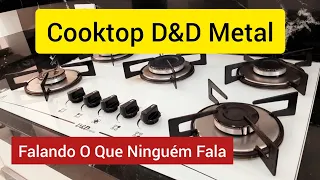 COOKTOP D&D METAL DE 5 BOCAS PARA BANCADA | MOSTRANDO O QUE NINGUÉM MOSTRA | COMIDA RÁPIDA |