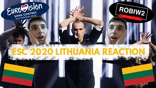 [REACTION] Eurovision 2020 ► LITHUANIA ⁕ The Roop - On Fire