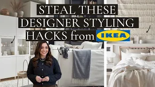 EASY TO STEAL IKEA DESIGNER STYLING HACKS!