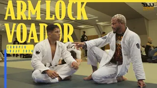 Mica Galvão fez aula particular com Piter Frank de Arm Lock voador | Europeu 2024