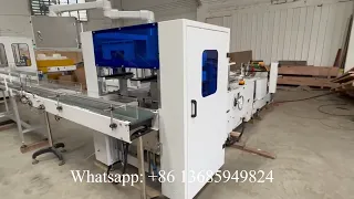 Fully automatic two stacks packing napkin tissue manufacturing machine #tissuemachine