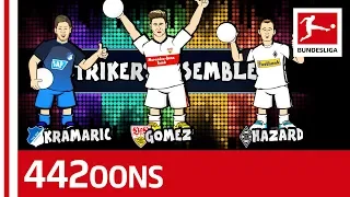 Hazard, Gomez or Kramaric For Striker No.1? - World Cup Dream Team Rap Battle - Powered by 442oons