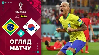 Бразилія – Південна Корея (Огляд матчу). Чемпіонат Світу, 1/8 фіналу / Футбол 2.0