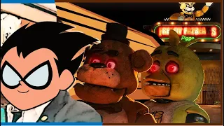 Five Nights at Freddy's MOVIE and Teen Titans Go Coffin Dance Mashup @Ozyrys