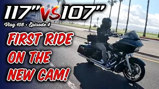 First Ride With the New Cam! (Battle of the Baggers Ep.4) - Vlog 108