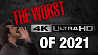 THE WORST 4K UHD BLU-RAY RELEASES OF 2021 | AVOID THESE!!!