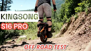 Kingsong S16 Pro Off-Road Test: Surprising Performance!