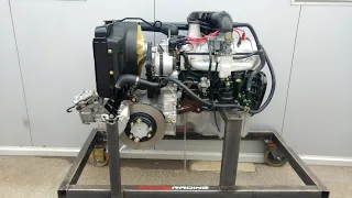 Citroen DS 21 remanufactured engine test running
