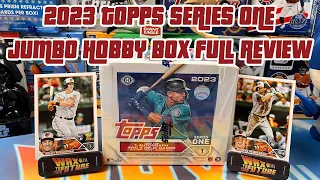 ⚾️2023 Topps Series One Jumbo Hobby Box Review⚾️