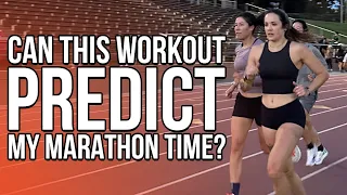 Can This Workout Predict My Marathon Time?