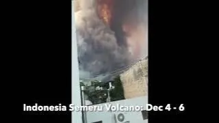 Deadly Pyroclastic Semeru Volcano bakes Indonesia Island