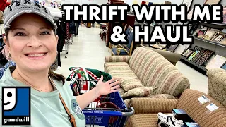 GOODWILL THRIFTING/THRIFT WITH ME for home decor & THRIFT HAUL