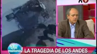 Pedro Algorta, sobreviviente de la tragedia de Los Andes