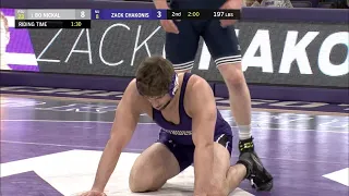 197 LBS: #1 Bo Nickal (Penn State) vs. Zack Chakoni (Northwestern) | Big Ten Wrestling