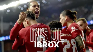 Inside Ibrox: Rangers 1-7 Liverpool | Best view of Reds' brilliant away end