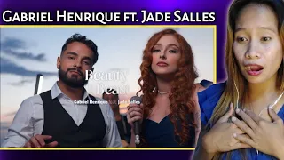 Gabriel Henrique - Beauty and the Beast ft. Jade Salles | Reaction