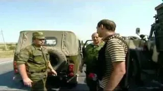 Russian Georgian War 2008, road Gori - Khashuri