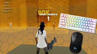 ASMR Chill😴Fortnite Boxfights🏆Relaxing Keyboard Sounds🎧