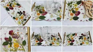 Mesmerizing Resin Art Crafted With Real Flowers! #trending #foryou #viralshorts