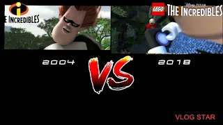 Side by side Comparison: (2004) Incredibles Vs Lego Incredibles (2018)