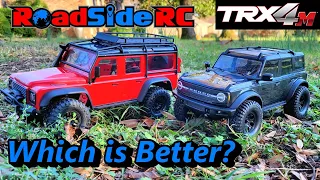 Traxxas TRX 4M | Which is better -  Defender vs Bronco?