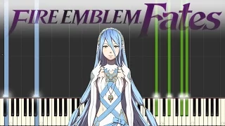 Fire Emblem Fates - Aqua's Song (if-Hitori Omou) - Piano (Synthesia)