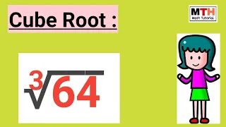 Cube root of 64 | Third root of 64