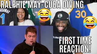 Couple FIRST TIME REACTING To Ralphie May CUBA DIVING At A Black Movie Theater | REACTION