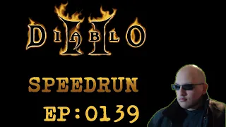 Diablo 2 LOD HC Hell Speedrun - WR ATTEMPTS - Necromancer - Episode 139