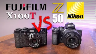 Nikon Z50 vs Fuji X100T | Image quality test |  Which camera is right for you?