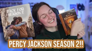 Percy Jackson and the Olympians SEASON 2 RENEWAL!