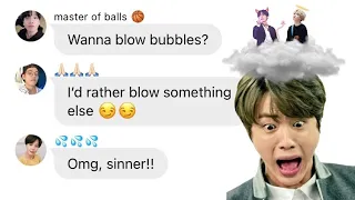 BTS TEXTS ► the one who lOsT his thirst