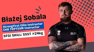 SSST Secret Service Snatch Test @24kg 5-11-20 / Błażej Sobala - StrongFirst Elite Instructor