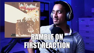 A First Reaction To Ramble On By Led Zeppelin