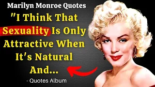 Famous Marilyn Monroe Quotes About Life,Love,Success and Beauty | Marilyn Monroe No Regrets Quotes