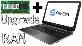 HP Pavilion 15 Laptop RAM Upgrade | Disassembly