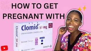 CLOMID TABLET AND ITS USES TO GET PREGNANT FAST #clomid #pregnancy