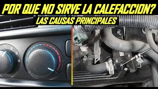 Por que no sirve la calefaccion del auto? (por que no sale aire caliente)