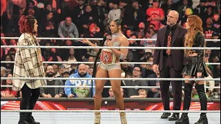 WWE Becky Lynch , Bayley & Bianca Belair Segment 2/13/23
