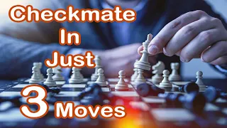 Chess | How to Achieve ✔ Checkmate in 3 Moves | Fastest Way | Get Smart