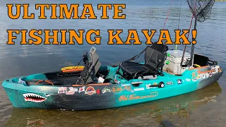 OLD TOWN SPORTSMAN 106 POWERED BY MINN KOTA 1 YEAR KAYAK REVIEW!