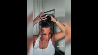 High Frontal ponytail