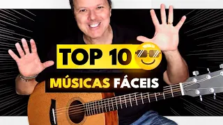 Aula de Violão: Top 10 MÚSICAS que todo iniciante deveria saber! (sem pestana)