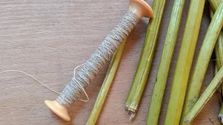 Harvesting Lotus Stems at the Powell Garden to Make Lotus Silk