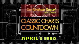 TKR Classic Charts Countdown - The TKR Top 30 Chart for April 5 1980